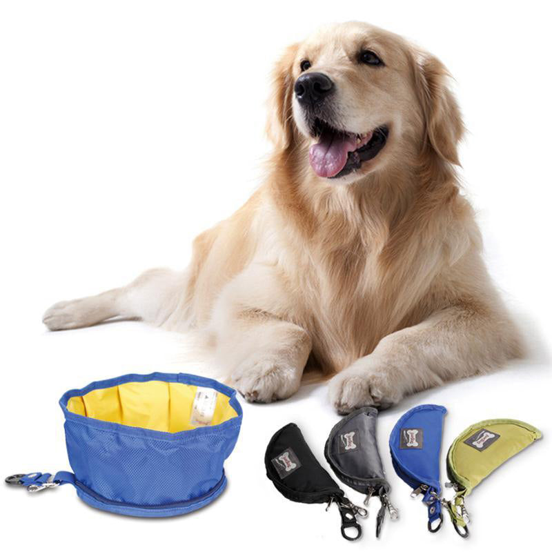 PawsAway Foldable Pet Bowl - Leakproof, Lightweight Travel Bowl for Dogs, Cats & Small Animals