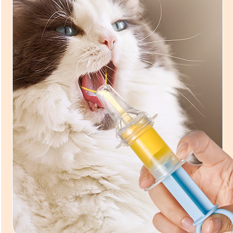 Pet Oral Syringe Medicine Feeder - Precise, Comfortable, and Stress-Free Medication for Dogs, Cats, and Small Animals