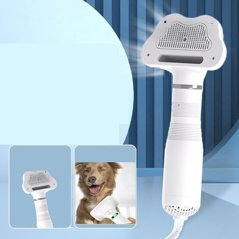 FurFlair 2-in-1 Pet Hair Drying and Combing Tool - Unique Design, Gentle Grooming, Wide Application