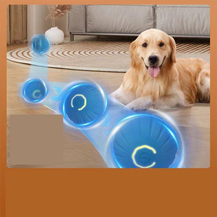 PawIQ Smart Interactive Dog Toy Ball - Fun Design, Intelligent Movement, Safe Material