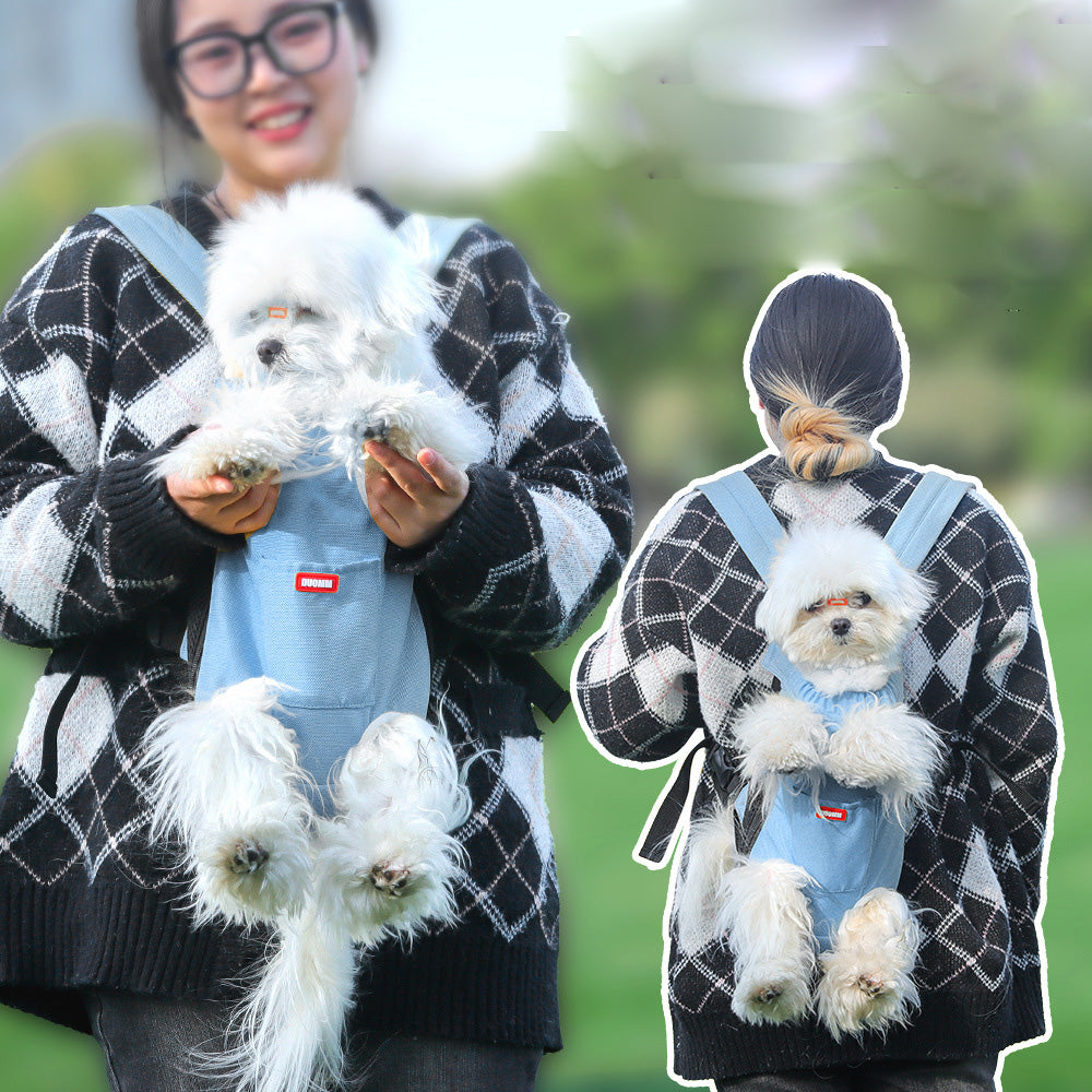 Hands-Free Pet Carrier Bag - Comfortable, Adjustable, and Stylish Pet Carrying Solution for Walking, Hiking, and Travel