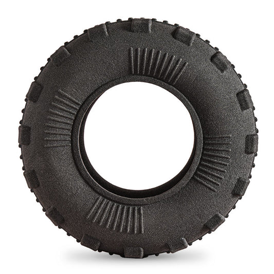 TireTuff Durable Tire-shaped Dog Toy - 15.3 cm Diameter, Wear-resistant, for Interactive Play