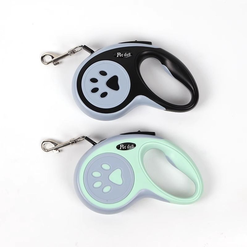 Pet Dog Retractable Leash - Adjustable Length, Comfortable Grip, Secure Hook, Stylish Design - Ideal for Walking, Jogging, and Outdoor Adventures