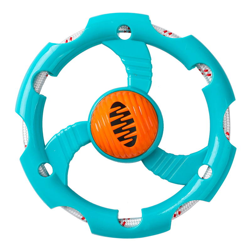 PawPlay Multifunctional Dog Toy Set - Frisbee, Ball, Teething Toy - Non-Toxic, for Active Play