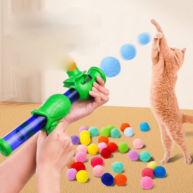 FelineFling Fun Cat Catapult Toy - Interactive, Safe, for Hunting Instinct Stimulation